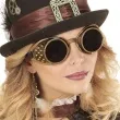 okulary party gogle steampunk widmann