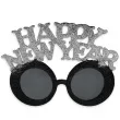 okulary party happy new year nowy rok srebrny partypal