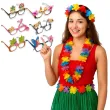 okulary party hawajski mix hello aloha 6 szt
