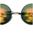 okulary party holograficzne czaszki 3d smiffys