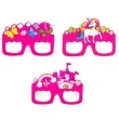 okulary party jednorozec unicorn rozowy partypal 3 szt