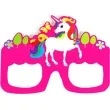 okulary party jednorozec unicorn rozowy partypal 3 szt
