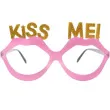 okulary party kiss me usta rozowy godan