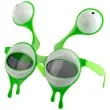 okulary party kosmita obcy zielony carnival toys