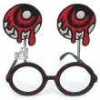 okulary party krwawy znak oczy