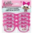 okulary party lol surprise rozowe unique 4 szt