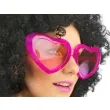 okulary party mega serca rozowe