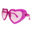 okulary party mega serca rozowe