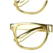 okulary party metaliczne zlote boland 3 szt