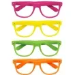 okulary party neonowy komplet boland 4 szt