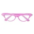 okulary party pink cat