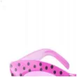 okulary party pink with black