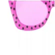 okulary party pink with black