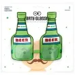okulary party piwo zielone i love beer partypal