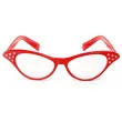 okulary party red cat