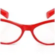 okulary party red cat