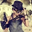 okulary party steampunk