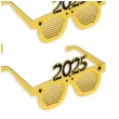 okulary party sylwester 2025 zloty 6 szt