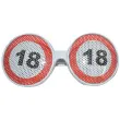 okulary party urodziny 18 traffic birthday fynny fashion