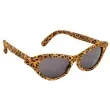 okulary party vintage cheetah amscan