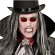 okulary party wampir halloween czerwony widmann