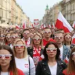 okulary plastikowe flaga polski na mundial mecz marsz swieto konstytucji niepodleglosci