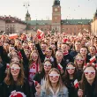okulary plastikowe flaga polski na mundial mecz marsz swieto konstytucji niepodleglosci