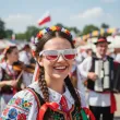 okulary plastikowe flaga polski na mundial mecz marsz swieto konstytucji niepodleglosci