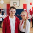 okulary plastikowe flaga polski na mundial mecz marsz swieto konstytucji niepodleglosci