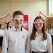 okulary plastikowe flaga polski na mundial mecz marsz swieto konstytucji niepodleglosci