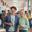 okulary plastikowe flaga usa na mundial mecz dzien jezykow do szkoly stany zjednoczone
