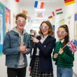 okulary plastikowe flaga wielkiej brytanii na mundial mecz dzien jezykow do szkoly anglia uk