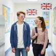 okulary plastikowe flaga wielkiej brytanii na mundial mecz dzien jezykow do szkoly anglia uk