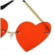 okulary serca na walentynki rekwizyt do zdjec czerwone