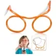 okulary slomki do picia pomaranczowe