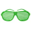 okulary zaluzje zielone 1 szt