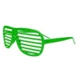 okulary zaluzje zielone 1 szt
