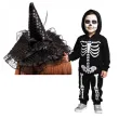 opaska party kapelusik czarownicy czarny carnival toys