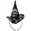 opaska party kapelusz czarownicy czaszka carnival toys