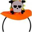 opaska party kapelusz czarownicy halloween z czaszka pomaranczowy carnival toys