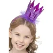 opaska party korona ksiezniczki fioletowy smiffys