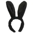 opaska party kroliczek czarny