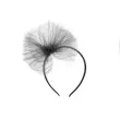 opaska party pompon tiulowy czarny