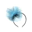 opaska party pompon tiulowy niebiesko czarny