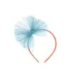 opaska party pompon tiulowy turkusowy jasny
