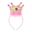 opaska party princess rozowa korona