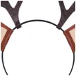 opaska party rogi renifera z uszami brazowa arpex