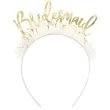 opaska party tiara bridesmaid druhna zlota boland