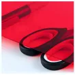 opaska party walentynki serce classic czerwony transparent