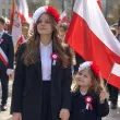 opaska z kwiatami do stroju na apel marsz swieto niepodleglosci 11 listopada polska bialo czerwona